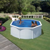 Pontaqua okrugli bazen sa skimerom i mlaznicom 3,5x1,32m FFA 711